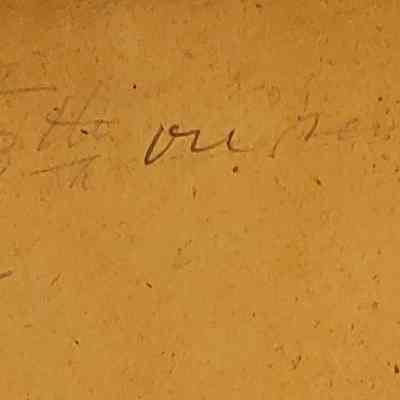 Close-up of Text on Final Page