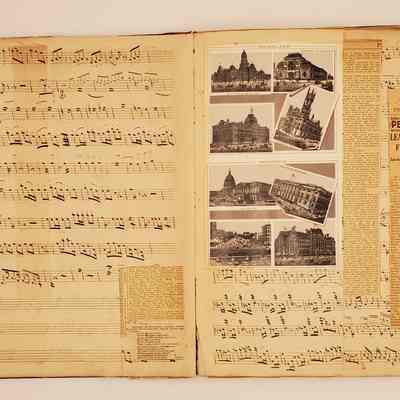 Lillian M. Hoopes scrapbook 1882-1898: page 10; clippings, Philadelphia
