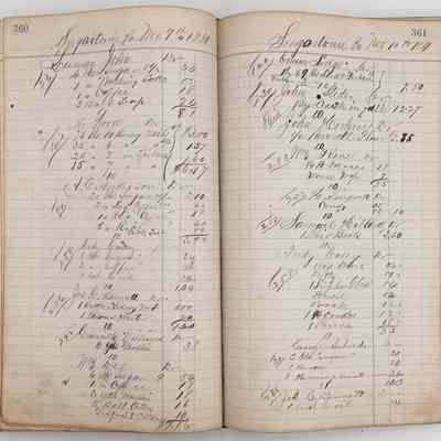 Daybook 1880-1882: Entries Nov 9-10, 1881