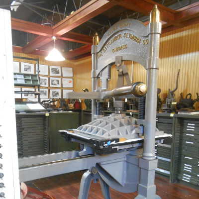 Washington style handpress