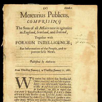 Mercurius Publicus, 01/03/1661 - 01/10/1661