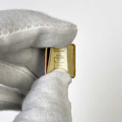 Galileo a Madama Cristina di Lorena (1615) miniature book