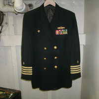 USN Captains Dress Blue Jacket