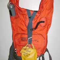 USS Iowa Inflatable Life Preserver 1983