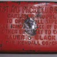 Sulfa Dressing in Metal Container