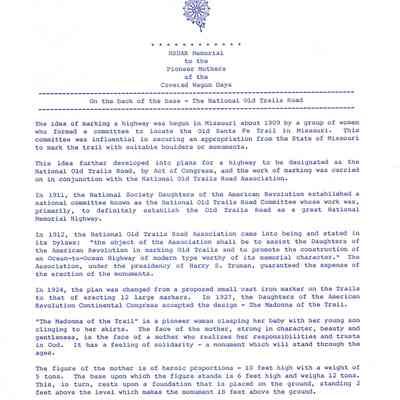 Two Copies of the NSDAR Newsletter 1989