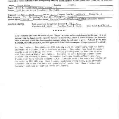 CSSAR Annual Report for 1992-1993