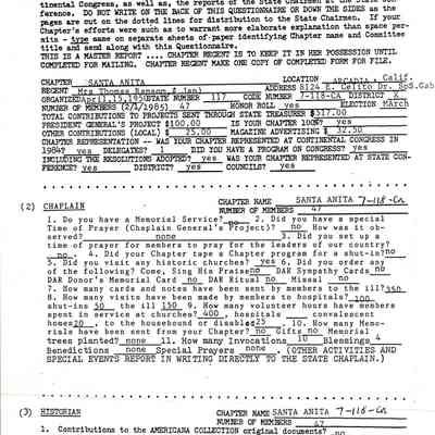 CSSDAR Master Questionnaire 1985