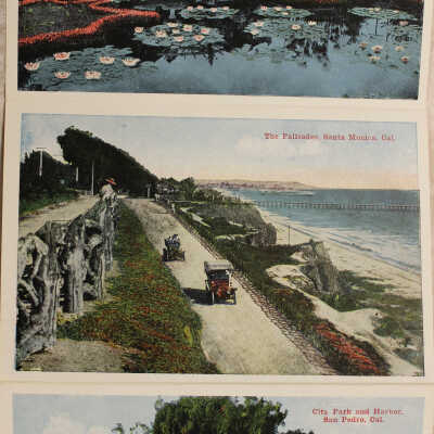 1- Villa in Hollywood, 2- The Palisades in Santa Monica, 3- San Pedro