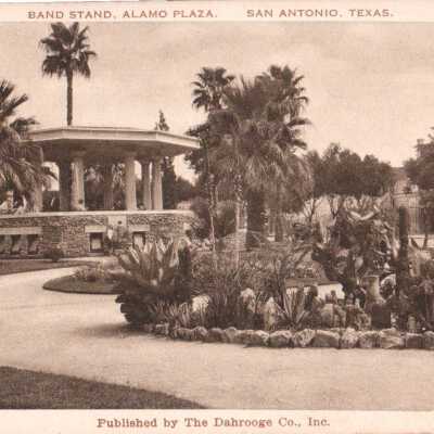Band Stand, Alamo Plaza, San Antonio, Texas