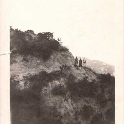 Soldiers Hiking in the San Gabriel Mountains