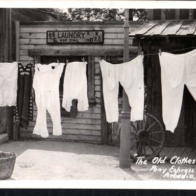 "The Old Clothes Line"