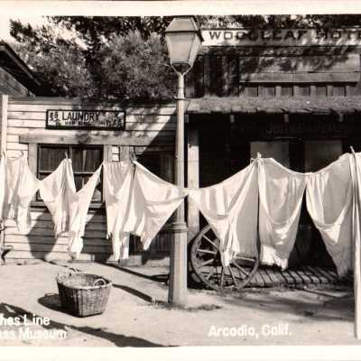 White Clothes Line