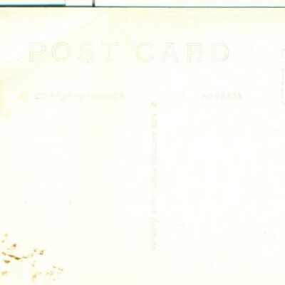 Postcard, Trading Post at Pony Express Museum (Reverse)