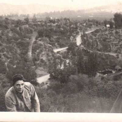 Soliders Hiking in the San Gabriel Mountains
