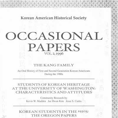 Occasional Papers, Vol. 2
