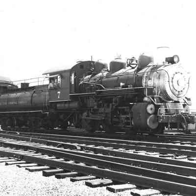 Photo of Train Engine 7 on Tracks