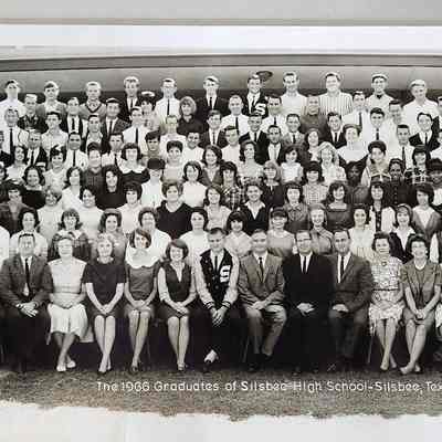 1966 Silsbee High Shool Class Photo