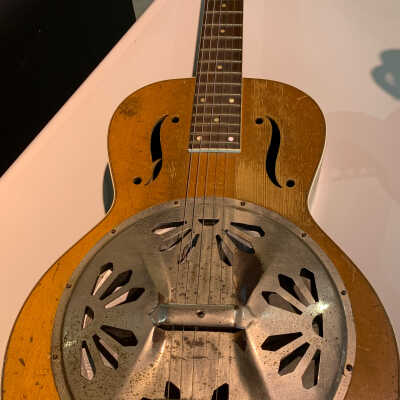 Vintage Regal Dobro Resonator Steel Guitar Acoustic 1938 model