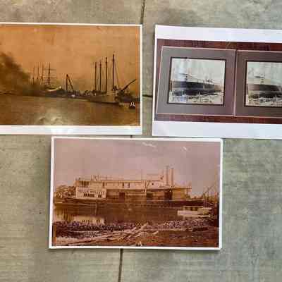 Photos of WWI ships and wrecks
