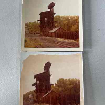 Photos of Train Water and Fuel Towers by W C Roy