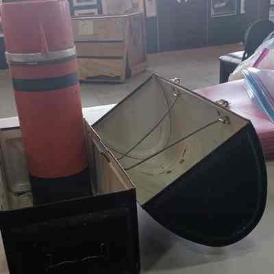 Black lunch box and with Thermos noted as Rivers Collection
