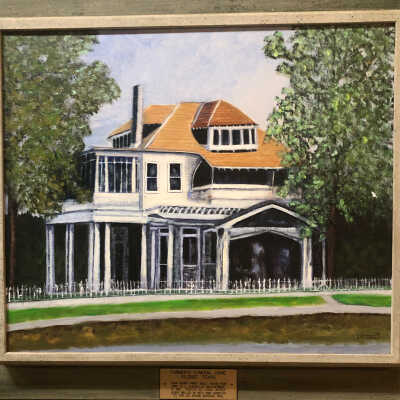Painting: Farmer’s Funeral Home