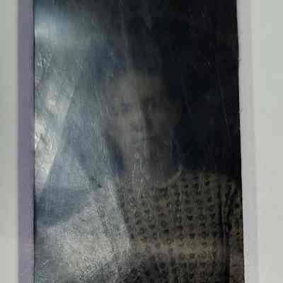 Tin Type of Unknown Woman