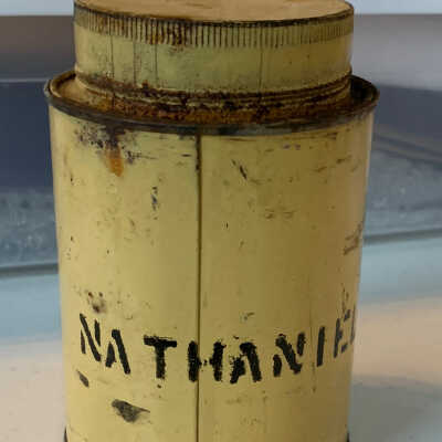WW II Amunition Ship Match Tin