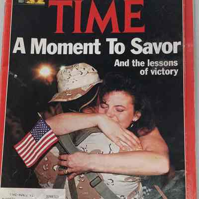 Time Magazine - March 18, 1991 - "A Moment To Savor and the lessons of victory