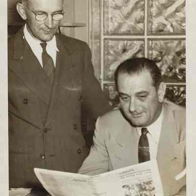 Photo of LBJ In Silsbee with David Read