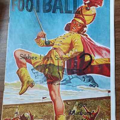 Silsbee High School Football Roster dated 1946 - 2 copies