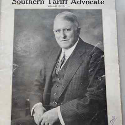 Southern Tariff Advocate Magazine February 1930