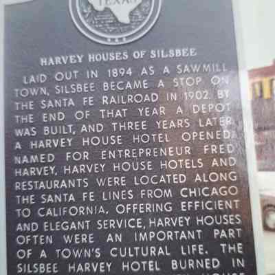 Texas Harvey House Marker Photo