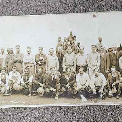 Photo of Workers at Kirby Lumber Mill Voth, Texas