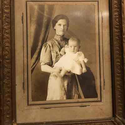 Framed photo: John Henry Kirby's Granddaughter
