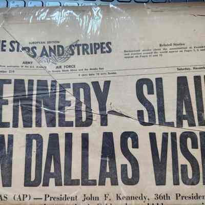 Kennedy Slain on Dallas Visit