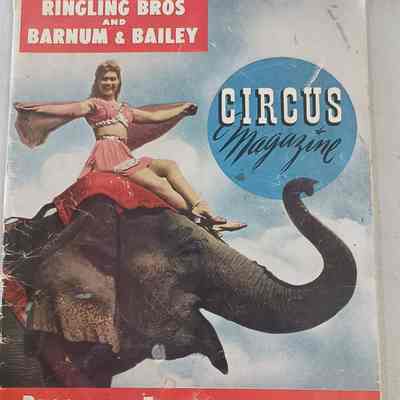 Ringling Brothers and Barnum & Bailey Circus Magazine - 1946
