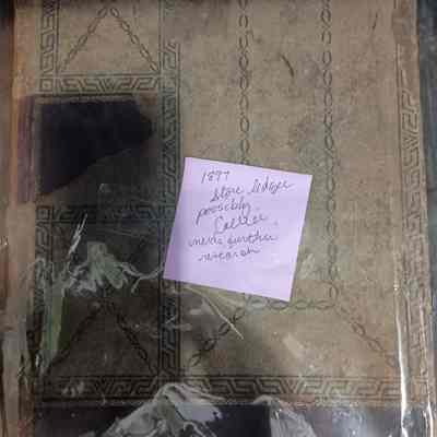 1897 Store Ledger - possibly Collier
