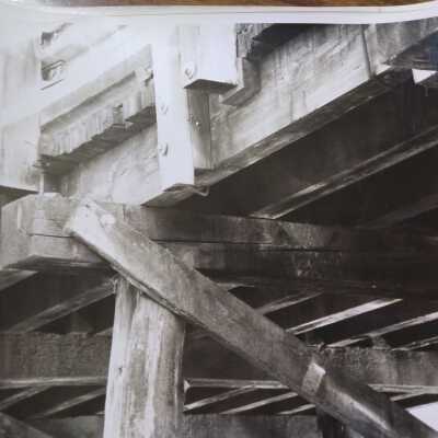 Photo of Railroad Crossing Bridge underside