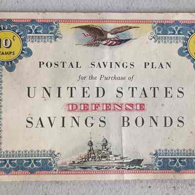 Postal Savings Plan for the Purchase of United States Defense Bonds booklet