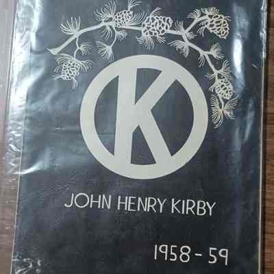 John Henry Kirby Elementary School Yearbook 1958-1959