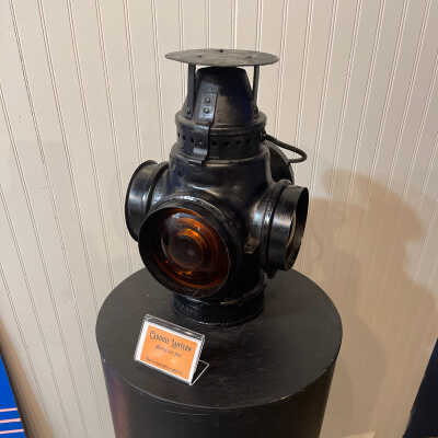 Antique Cast Iron Caboose Lantern