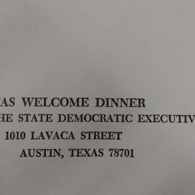 From Austin,TX. 1963