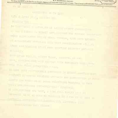 Telegram to David Read from Jack Brooks