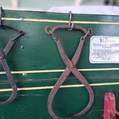16in Ice Tongs made by Blacksmith