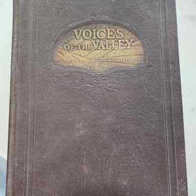 Wooden Box made to look like a book - Voices of the Valley