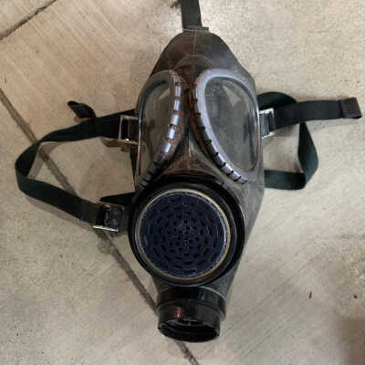 Gas Mask on Loan From Jerry Marshall