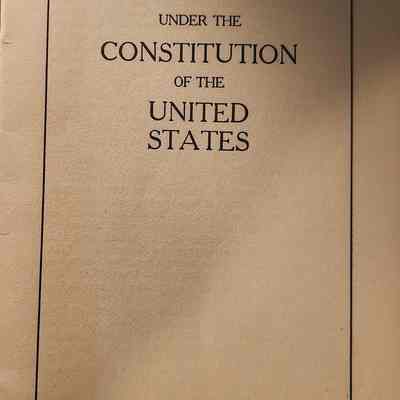 Liberty Under The Constitution of the United States