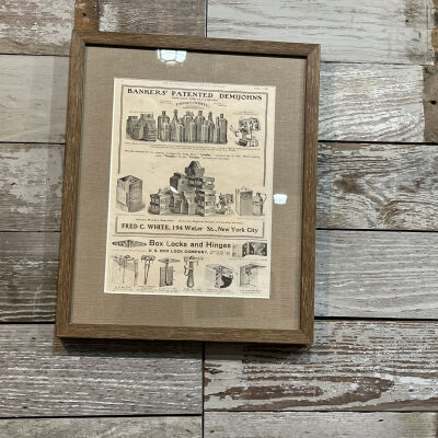 Photograph of Bankers’ Patented Demijohns
